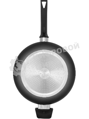 Сотейник Rondell Strike RDA-1399, 28 см, с крышкой, серый