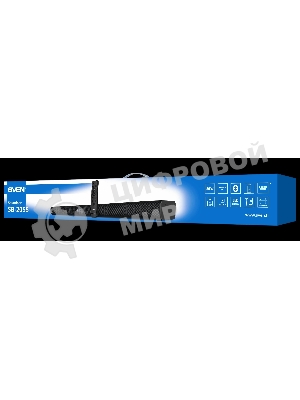 Саундбар SVEN SB-2055, черный, (80 Вт, Bluetooth, HDMI, ПДУ, Optical, USB, дисплей)