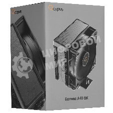 Кулер для процессора Ocypus Gamma A40 BK Gamma-A40-BK1NNWN00X-GL черный 100мм алюминий+медь 29,5db 4-pin 200W 133мм