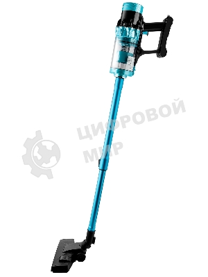 Пылесос вертикальный BRAYER BR4271 голубой, питание от сети, 185 Вт, уборка сухая, пылесборник 0.8 л