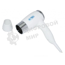 Фен G-Teq 8719S белый/серебристый, 1200 Вт