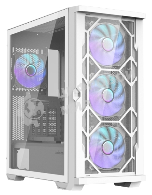 Компьютерный корпус MidiTower Zalman Z10 DUO White (без блока питания) (Zalman Z10 DUO White)