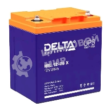 Аккумуляторная батарея Delta HRL 12-26 X напряжение 12В, емкость 28А·ч (165х125х175мм)