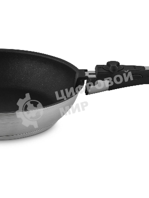 Набор Rondell RDS-1315, 5 предм: Кастрюли б/кр 16 см (1,4 л), 20 см (2,8 л), сковороды б/кр 26x5 см, 28x5 см, съемная