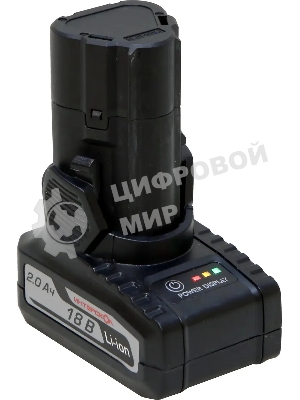 Дрель-шуруповерт ИНТЕРСКОЛ ДА-18ЭР, 12 В, 2 Ач, 35 Нм, щеточный