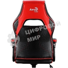 Кресло Aerocool AC40C AIR чёрный, экокожа, 150 кг, механизм качания