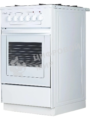 Плита комбинированная Лысьва ЭГ 401 СТ-2у белый, конфорок 4 газовых, духовка 57 л, 50 см x 85 см x 60 см (без крышки)