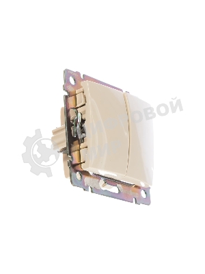 Выключатель Legrand 774305 Valena двухклавишный 10 AX(слоновая кость)