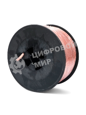 Акустический кабель Power Cube, 2x2,5, 100M, прозрачный, на катушке