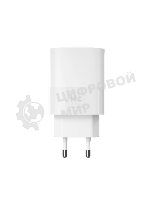 Сетевое зарядное устройство MORE CHOICE NC81a СЗУ 1USB+1Type-C 3.0A PD 20W+ QC3.0, белый