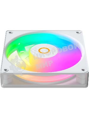 Вентилятор для корпуса Ocypus Gaммa F12 Elite WH ARGb 3 IN 1, 120x120x25мм, 4-PIN PWM, 600-1800 RPM, 26 DBA MAX, HYDRO BEARING