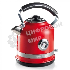 Чайник электрический Ariete Moderna 2854 красный, 2000 Вт, 1.7 л