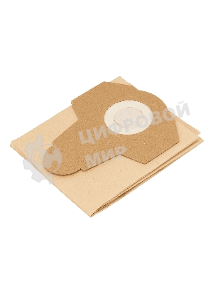 Комплект мешков одноразовых для пылесосов Denzel RVC20, RVC30, LVC20, LVC30, 5 шт.