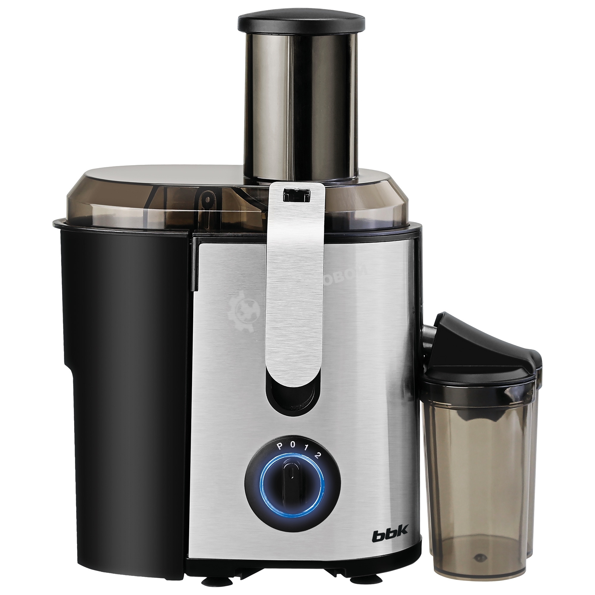 Соковыжималка BBK JC080-H22 черный/металлик, центробежная, 1000 Вт, 950 мл, механическое
