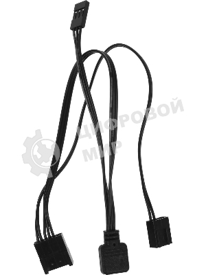 Вентилятор для корпуса Aerocool/Formula Eclipse 12 черный, 120 мм, 1200 об/мин, 19.8 дБ, 6 pin