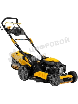 Газонокосилка бензиновая Denzel GLD-520SP-VE, 196 см3,шир 52 см,привод,вариатор,эл.старт, 60 л