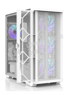 Компьютерный корпус MidiTower Zalman Z10 DUO White (без блока питания) (Zalman Z10 DUO White)