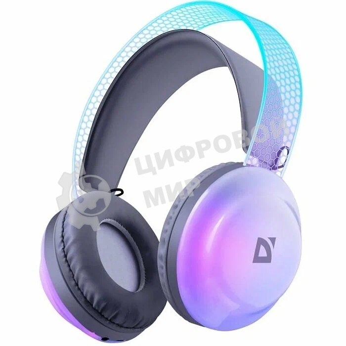 Беспроводные/проводные наушники Defender FreeMotion B651 белый, накладные, Bluetooth + проводной, складная конструкция, микрофон, до 10 ч