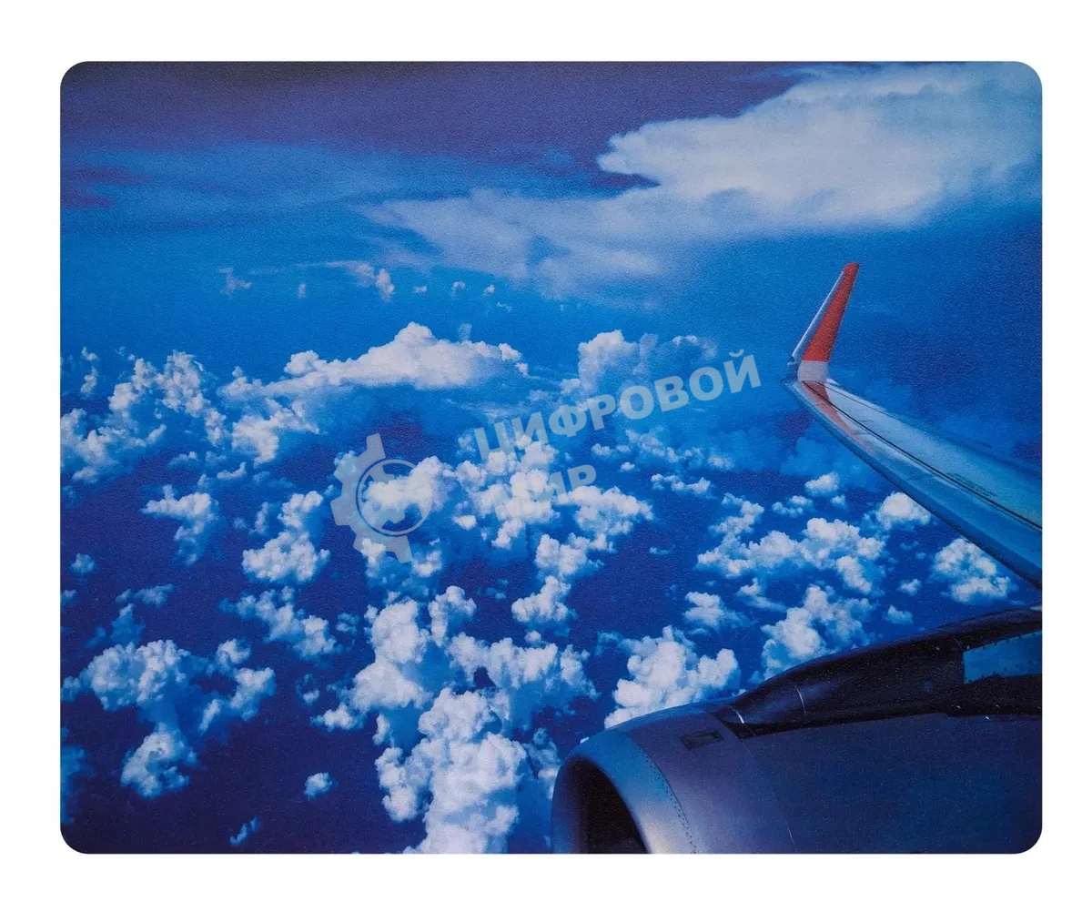 Коврик для мыши Buro BU-R51748 рисунок/самолет