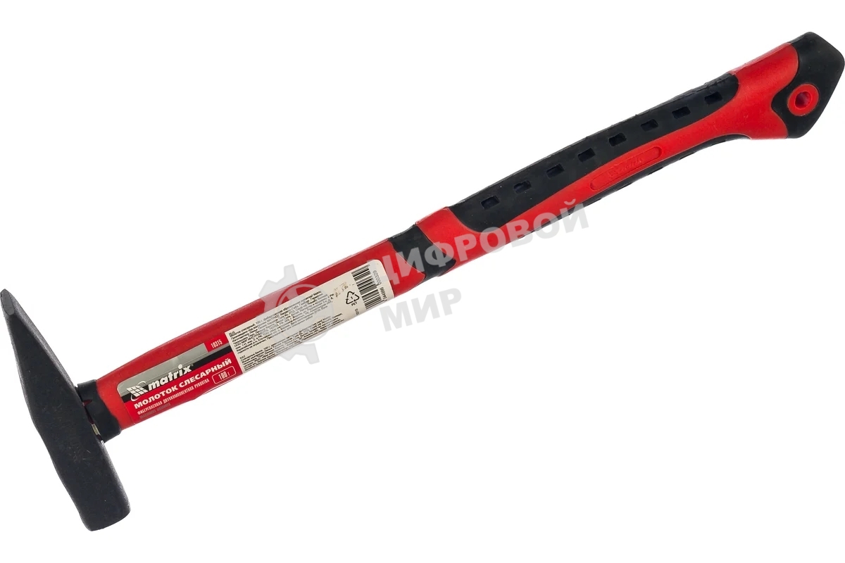 Молоток слесарный Matrix 10315 100 г, фиберглассовая обрезиненная рукоятка