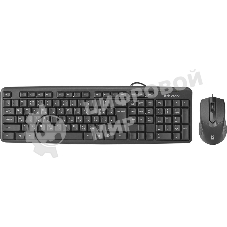 Комплект клавиатура+мышь Defender Dakota C-270 проводной, USB, 1000 DPI, чёрный