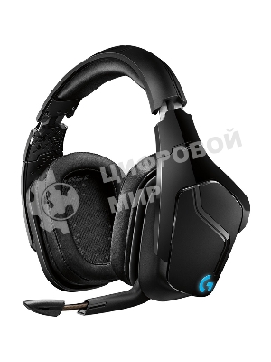 Гарнитура Logitech G935 чёрный, беспроводная + проводная, 2.4 ГГц/3.5 мм, до 12 ч, DTS 7.1 Surround, LIGHTSYNC RGB