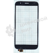 Сенсорное стекло (тачскрин) для Huawei G7 Plus, черное