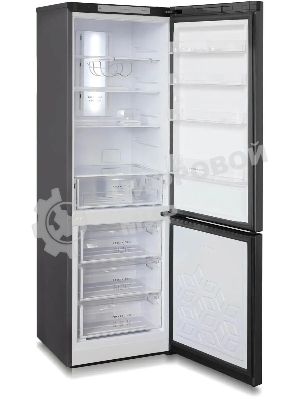 Холодильник Бирюса Б-W960NF графит двухкамерный 240/100л морозилка снизу, No Frost
