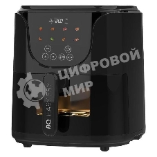 Аэрогриль BQ AF5011S черный Мощность 1500 Вт, Объем 5 л