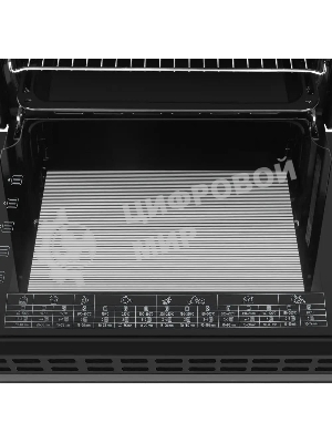 Шкаф духовой электрический Maunfeld AEOD60103W, 60л, дверца с 3 стеклами, белый