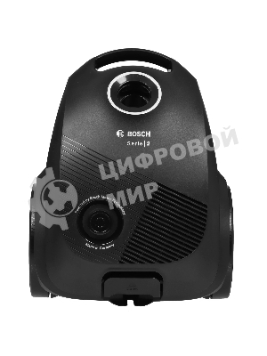 Пылесос Bosch BGBS2LB1 черный, 600 Вт, уборка сухая, пылесборник мешок 3.5 л