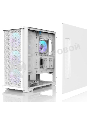 Компьютерный корпус MidiTower Zalman Z10 DUO White (без блока питания) (Zalman Z10 DUO White)