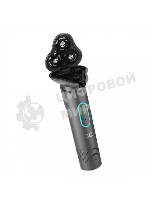 Электробритва BQ SV1002 Tiffany-Gray. Мощность 5 Вт/Время зарядки 90 минут/Время беспроводной работы 60 минут/Влагозащита IPX6/Мытье под водой/Портативная база для зарядки