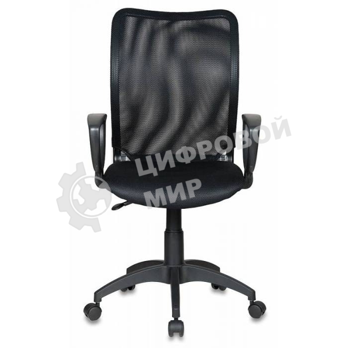 Кресло Бюрократ Ch-599AXSN черный, сетка, 120 кг, механизм качания