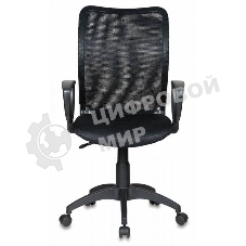 Кресло Бюрократ Ch-599AXSN черный, сетка, 120 кг, механизм качания