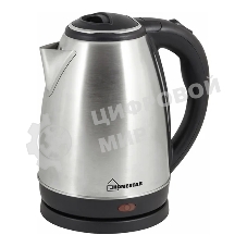 Чайник электрический Homestar HS-1010 1.8л, стальной,1500 Вт, (003013)