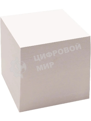 Блок для записей бумажный Silwerhof Daily Стандарт 90x90x90мм, 80 г/м2, белый