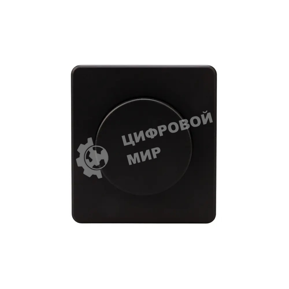 Светорегулятор Kranz KR-78-0732-3 ROUND (диммер) 300Вт с/у оникс