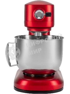 Кухонная машина Rondell RDE-KM900 планетар.вращ. 1900Вт красное вино