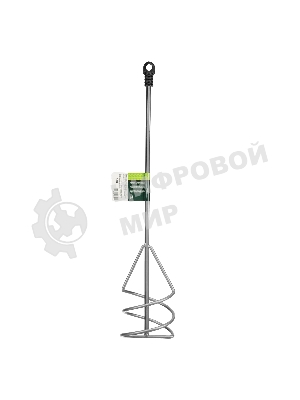 Миксер Сибртех для строительных смесей, 100х9х450 мм, шестигранный хвостовик
