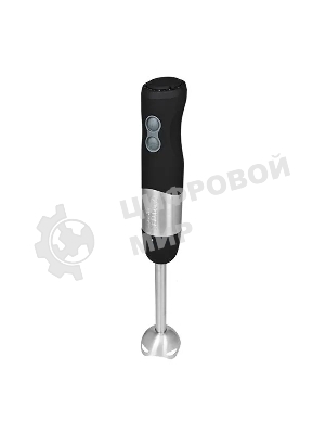 Блендер Vitek VT-3411 ST (стальной, 800 Вт, 6 скоростей, измельчитель 500 мл, стакан 600 мл, управление механическое)