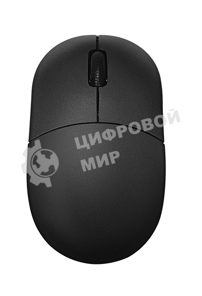 Мышь проводная Qumo Simple Office M92 черный, 1000 dpi, USB, кнопки - 3