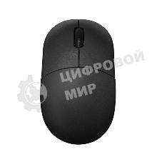 Мышь проводная Qumo Simple Office M92 черный, 1000 dpi, USB, кнопки - 3