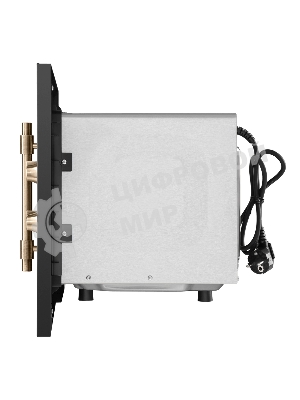 Встраиваемая микроволновая печь Maunfeld JBMO.20.5ERBG 20 л, 700 Вт, переключатели - поворотный механизм