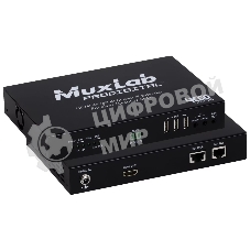 Приемник HDMI KVM OVER IP MuxLab 500760-RX-KVM поддержка 4К60 (SDVoE)