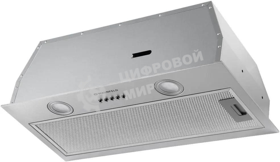 Вытяжка встраиваемая Maunfeld THAMES 601PM нержавеющая сталь, 60 см, 850 куб. м/ч, 44 дБ