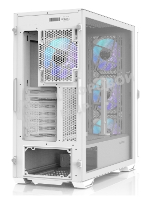 Компьютерный корпус MidiTower Zalman Z10 DUO White (без блока питания) (Zalman Z10 DUO White)