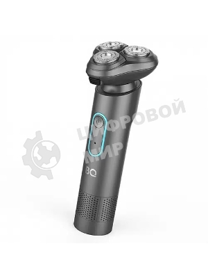 Электробритва BQ SV1002 Tiffany-Gray. Мощность 5 Вт/Время зарядки 90 минут/Время беспроводной работы 60 минут/Влагозащита IPX6/Мытье под водой/Портативная база для зарядки