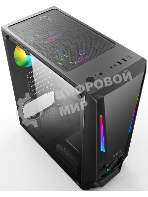 Компьютерный корпус ALSEYE Reactor-B Mini-ITX/Micro ATX/ATX, USB 2.0*2+HD Audio+USB 3.0*1 USB 2.0*2+HD Audio+USB 3.0*1