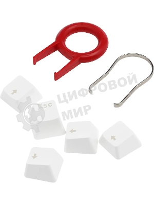 Клавиатура проводная Defender Hawk GK-418, USB, черный/белый